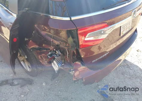 2019 Honda Odyssey Ex-L from USA, damaged, VIN 5FNRL6H79KB129720